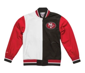 San Francisco 49ers Mitchell & Ness NFL Herren Team History Warm Up Jacke 2.0 - Bild 1 von 2