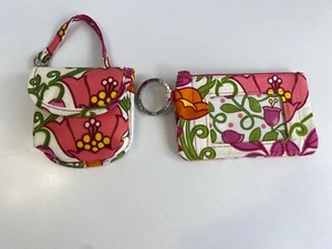 Vera Bradley Lilli Bell ID/Key Holder & Earbud/Pacifier Holder Multicolor - Picture 1 of 9