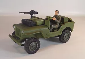 Dinky Toys England Nr. 612 US-Army Commando Jeep olivgrün Militär 1#7498 - Bild 1 von 4