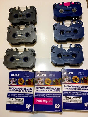 Imprimación fotográfica Alps MD 3, 2 capas, 1 tinta magenta para impresora 6 carro. Lote MDC-105018 Foto 1 de 4