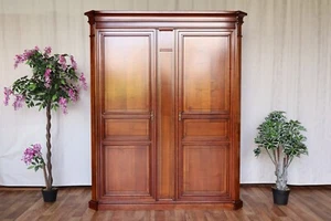 Nr.1957 JP-Ehalt Dielen-, Bauern-, Kleiderschrank Nussbaum Vollholz - Bild 1 von 12