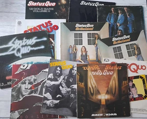 Status Quo Large LP LOT (10 Different) On The Level, Quo Live, Hello, Piledriver - Picture 1 of 4