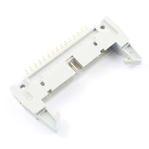 2Pcs 2.54mm Pitch 30 Pin 2x15 Male Straight Ejector Header Connector Latch - Picture 1 of 5