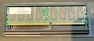 Nanya 256MB DDR-400Mhz-CL3 PC3200U-30330 RAM module, tested, ships from US - Picture 1 of 2