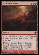 Magic the Gathering MTG Disaster Radius (141) Rise of the Eldrazi   NM