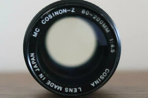 COSINA LENS 1:4.5 80-200MM MC COSINON-Z MADE IN JAPAN PENTAX MOUNT A CLASSIC - Picture 1 of 4