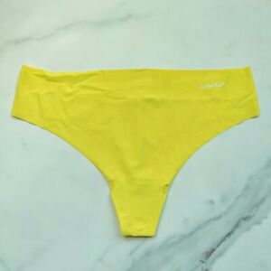 Calvin Klein Invisibles Thong Panty in Lemon Lime Size S/M/L/XL