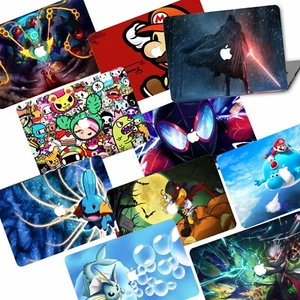 Cartoon Pattern Rubberized Hard Case Case For New Macbook Pro Air M1 M2 M3 M4 M5 - Picture 1 of 26