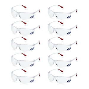 Sicherheitsbrille - 10er Box- LANCE Clear, Schutzbrille, Arbeitsbrille