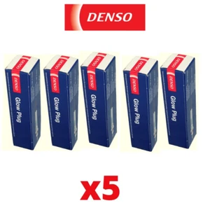 5x Denso Glow Plugs for AUDI 100 4A 2.4 90->94 4A2 4A5 - Picture 1 of 3
