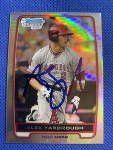 2012 Bowman Chrome Refractor Alex Yarbrough #BDPP55 Auto Signed Autograph Angels