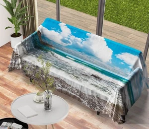 3D Beach A3829 Sofa Cover High Stretch Lounge Slipcover Protector Couch Cover - Picture 1 of 5