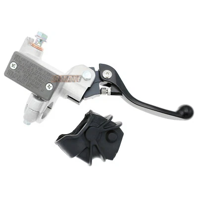 Front Brake Master Cylinder with Black CNC Lever for Suzuki RM65 2003 2004 2005 - Image 1 of 4