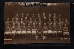 Royton Amateurs Football Team 1928/9 - near Oldham - real photographic postcard - Bild 1 von 1