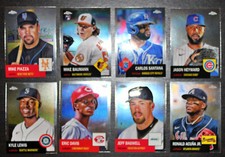 2022 Topps Chrome Platinum Anniversary Baseball - You Pick - Base Cards 1-250