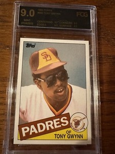 1985 Topps #660 Tony Gwynn HOF Padres FCG 9 Mint