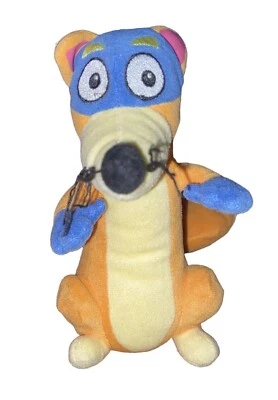 Swiper The Fox From Dora The Explorer Stuffed Plush Toy Beanie 2011 6.5" - Image 1 of 4