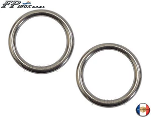 Anneaux inox 316 Rond 10 x 70 mm intérieur ( Lot de 2 ) inox A4 - Imagen 1 de 1
