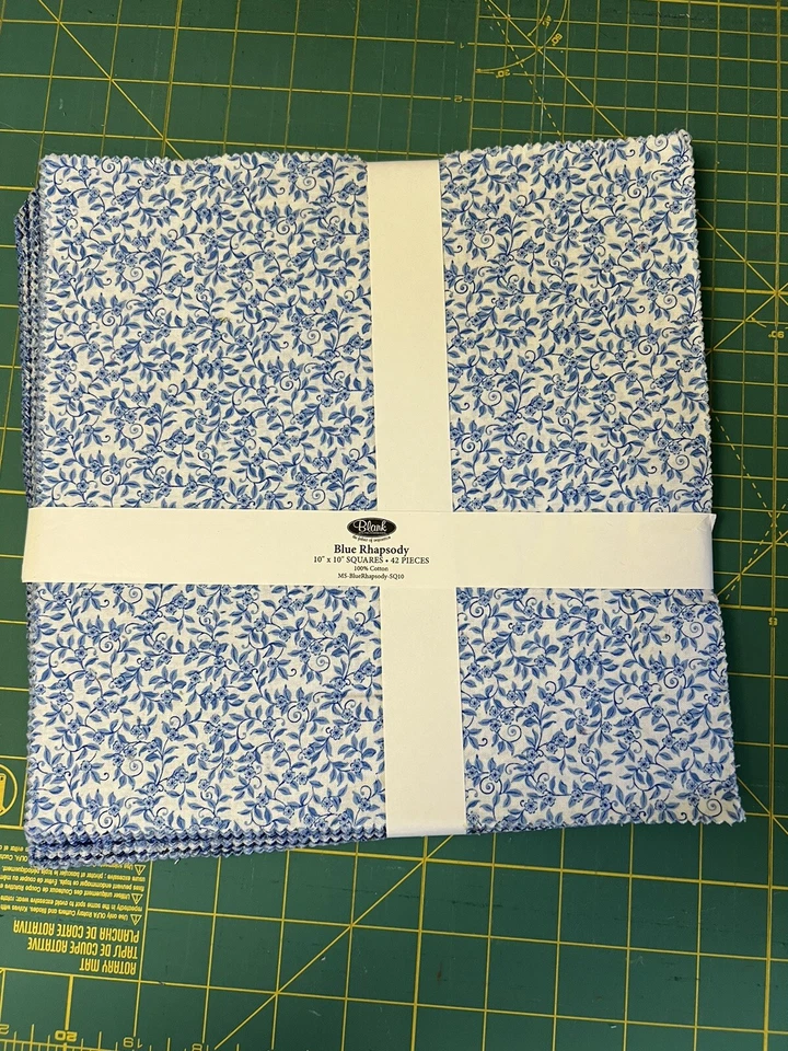 Pastel de capa de rapsodia azul Blank Quilting Corporation Foto 1 de 1