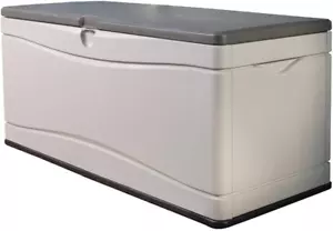 OUTDOOR DECK STORAGE BOXES Containers Pool Supplies Cushions Multiple Sizes - Picture 1 of 14