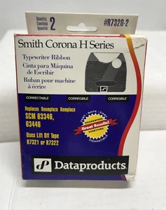Dataproducts 2 Pack Smith Corona H Series Typewriter Ribbon # R7320 - Picture 1 of 4