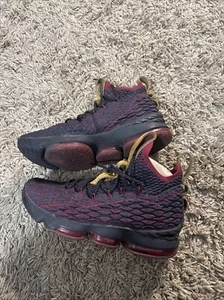 Nike LeBron 15 New Heights Basketball Shoes Black 897648-300 Sz 10 - Picture 1 of 8