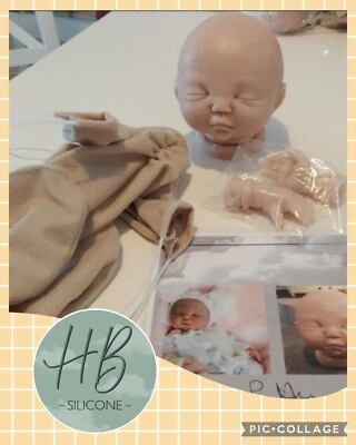 14 Inch Ruby BLANK Silicone Cuddle Baby Doll Kit Reborn - Image 1 of 2