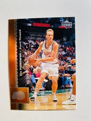1996 UPPER DECK #55 ERIC PIATKOWSKI NM-MT NBA BASKETBALL CARD - Image 1 of 2
