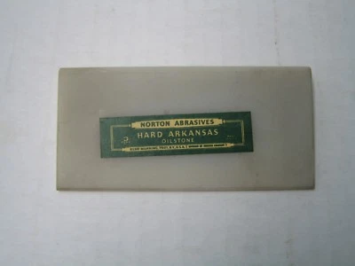 Piedra deslizante dura translúcida Norton Pike Arkansas Oilstone 4 x 2" HS4 NOS UF Foto 1 de 4
