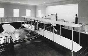 Vintage Ohio Airplane RPPC Postcard Carillon Park Wright Brothers Airplane - Picture 1 of 2