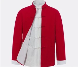 Men's Traditional Chinese Style Jacket Tang Suit Cotton Coat Spring/Fall Han FU - Picture 1 of 22