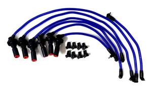 Supra SC300 GS300 3.0L DOHC 2JZGE 10mm Performance Spark Plug Wire Set 23019B - Picture 1 of 2