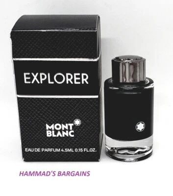 MONT BLANC EXPLORER EDP 0,15 OZ / 4,5 ML PARA HOMBRE SPLASH MINI (NUEVO EN CAJA) Foto 1 de 2