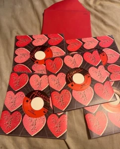 Aretha Franklin Respect 45 Single Hallmark Valentine's Day Card SEALED free shp  - Picture 1 of 2