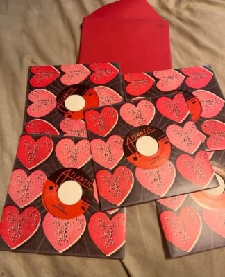 Aretha Franklin Respect 45 Single Hallmark Valentine's Day Card SEALED free shp  - Image 1 of 2