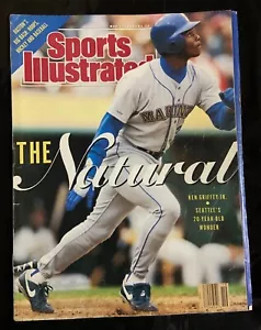 Ken Griffey Jr. May 7, 1990 Sports Illustrated - The Natural / Seattle Mariners - Picture 1 of 3