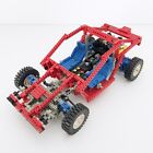 Lego Technic 8865 Test Car Auto Fahrzeug Rot   Nicht Gepruft
