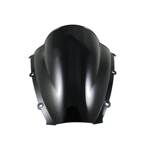Black Double Bubble Windscreen Windshield visor for Honda CBR600RR 2003 - 2004 - Picture 1 of 3