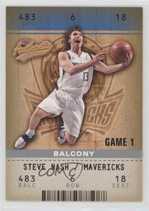 2002-03 Fleer Authentix Balcony /250 Steve Nash #52 HOF
