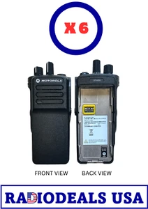 Motorola DP4400E VHF Radio MDH56JDC9VA1AN & Antenna PMAD4147 x 6 PC - Picture 1 of 2
