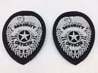 Tactical 365 Pair of Security Officer's Shield Patches in Multiple Colors