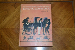 The Golden Home and High School Encyclodepia - Vol 1 - 1961 1st Printing. - Picture 1 of 1