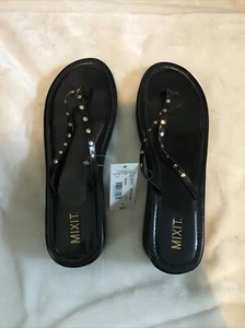 MIX IT - SANDALIAS MUJER - NEGRAS - TALLA 8 - MINORISTAS @20 (TW-1380) - Imagen 1 de 5