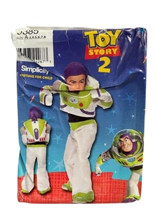 Simplicity 9385 Child Buzz Lightyear Costume Size 3-8 Toy Story 2 FF UNCUT - Picture 1 of 2