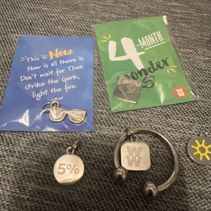 Weight Watchers WW Charms,  Lot of 5 Sunglasses, 4 Month, 5%, Summer - Picture 1 of 9