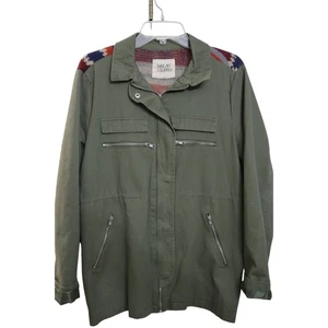 Thread & Supply Gr. Large Southwestern Aztec Utility leichte Jacke Taschen - Bild 1 von 3