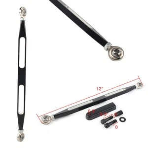 Levier de bras de tringlerie Shifter Shift pour Harley Softail Road King Electra Glide Noir - Photo 1/12
