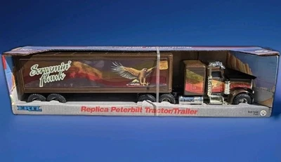 Remolque semirremolque Ertl Screamin Hawk Peterbilt 1989 escala 1/25 nuevo en caja  Foto 1 de 4