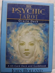 THE PSYCHIC TAROT 65 Oracle Deck Cards + Guidebook EUC John Holland - Picture 1 of 4