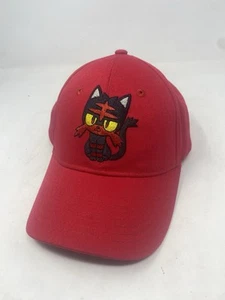 Play Pokemon Litten Hat Cap Mens OS Red Adjustable Alola 2016 TCG Embroidered - Picture 1 of 7